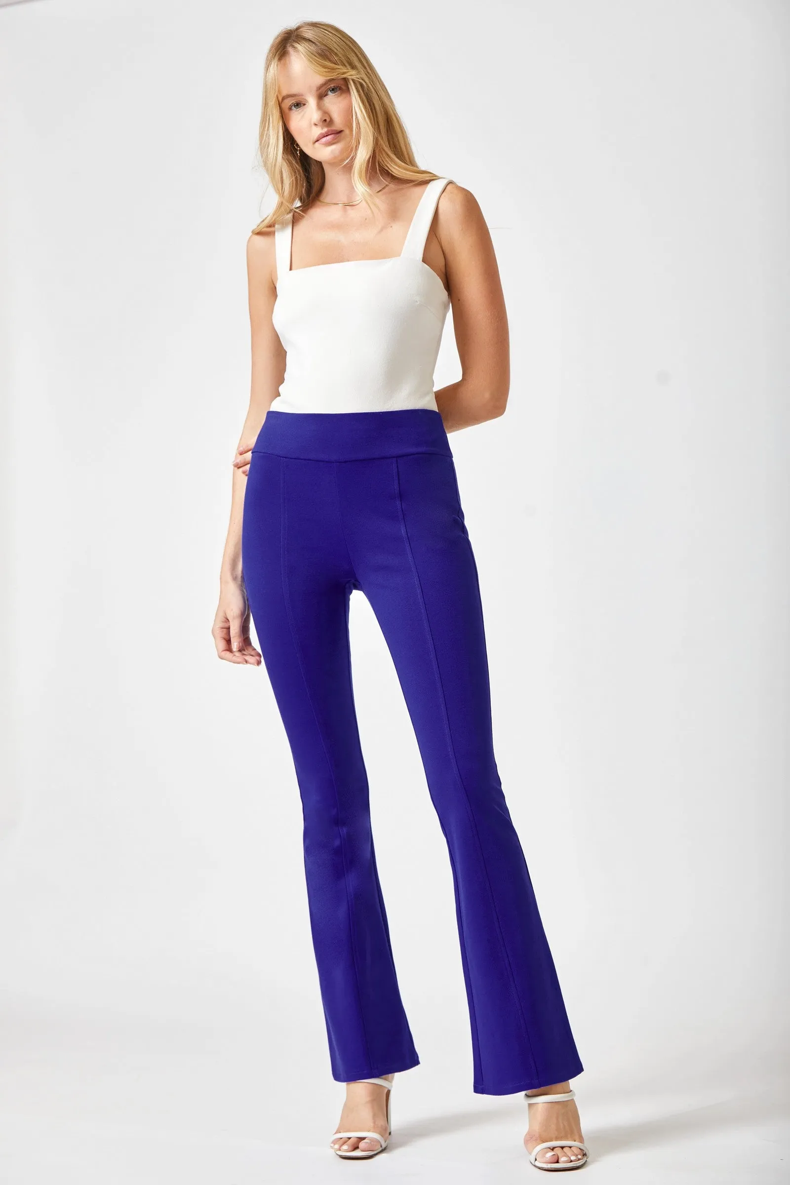 Hazel Blues® |  Magic Flare Pants in Eleven Colors