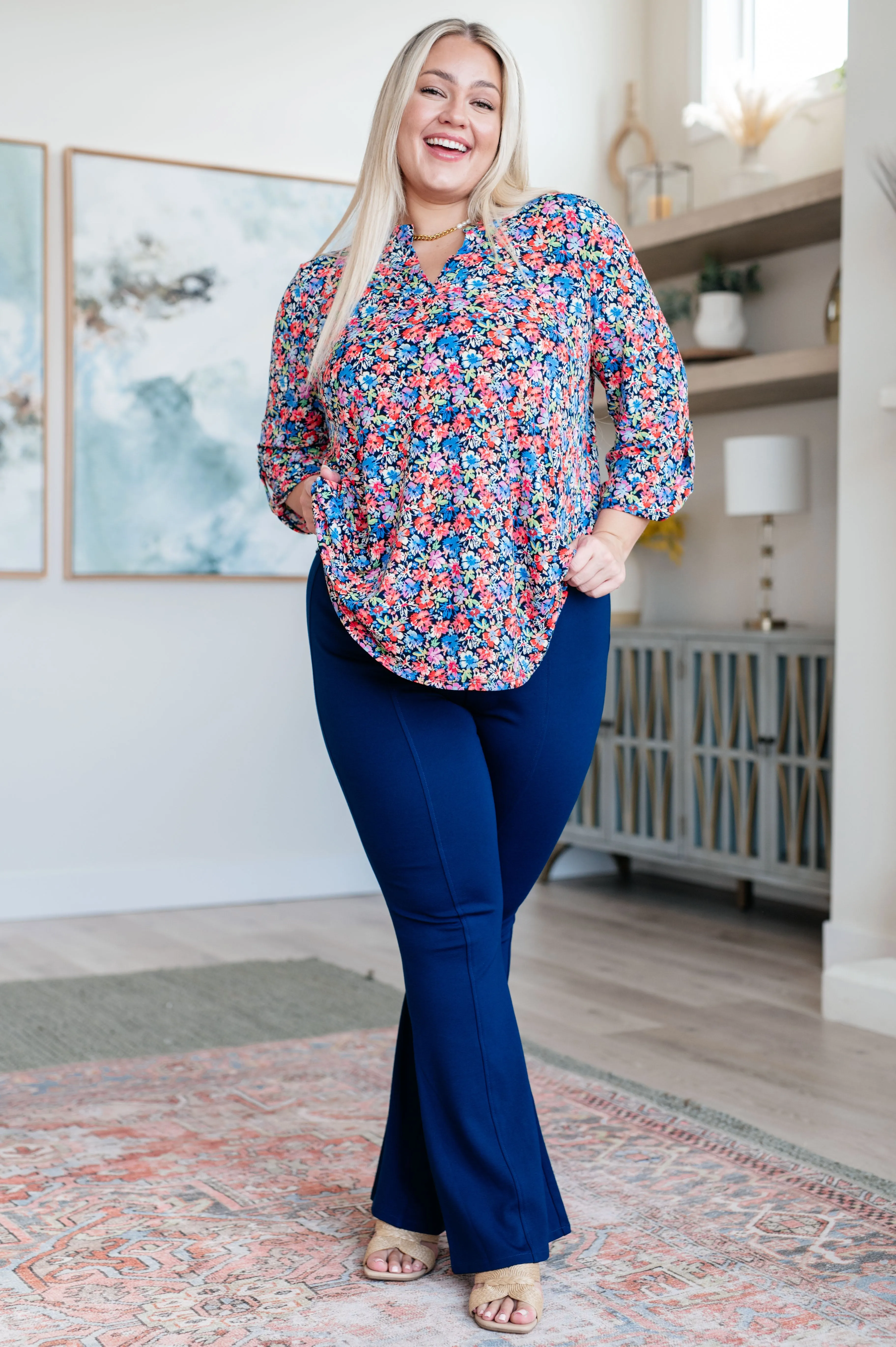 Hazel Blues® |  Magic Flare Pants in Eleven Colors