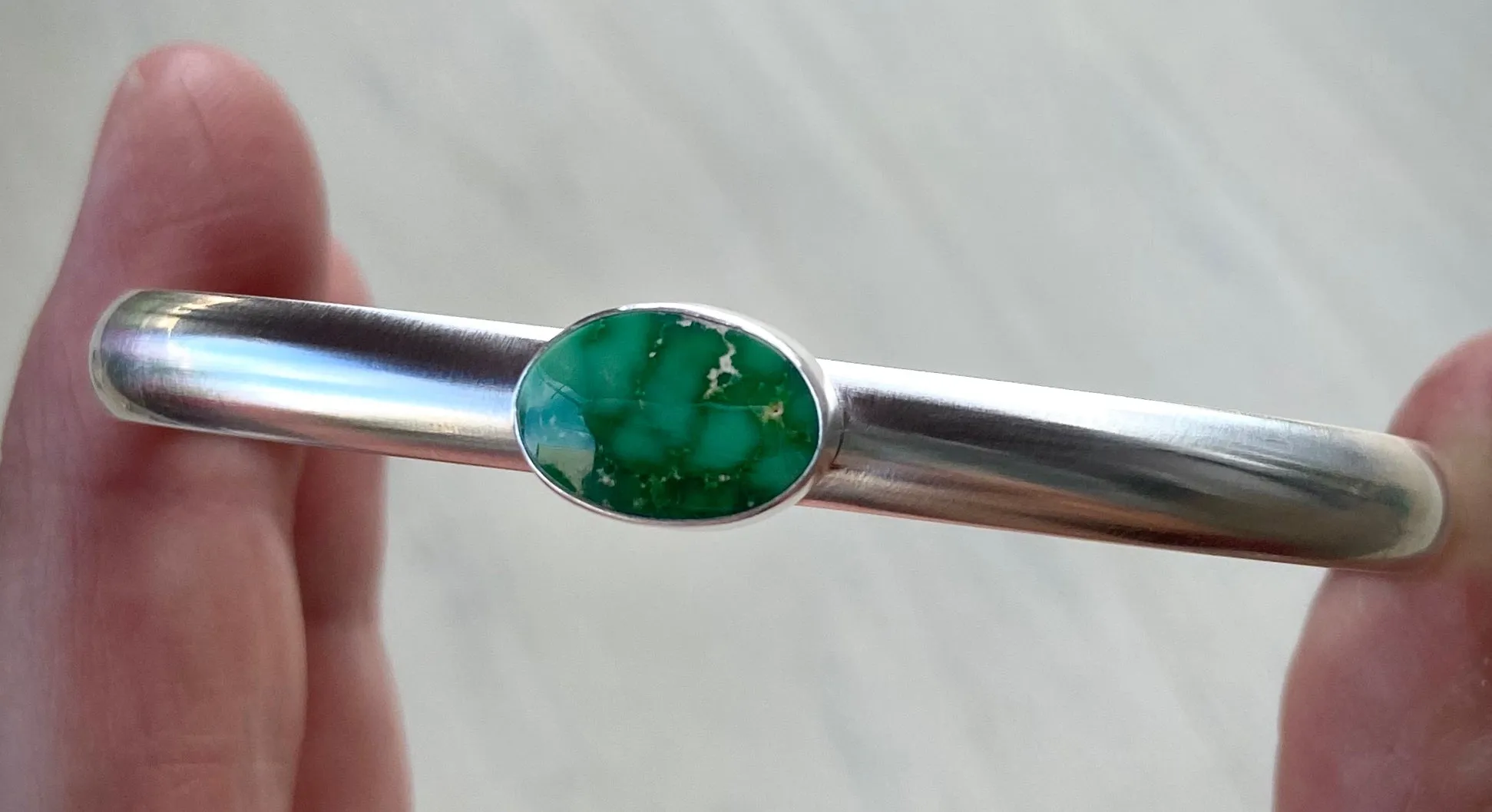 High Grade Green Turquoise Stackers