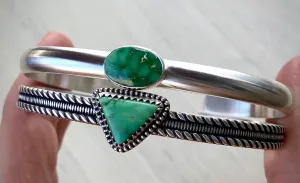 High Grade Green Turquoise Stackers
