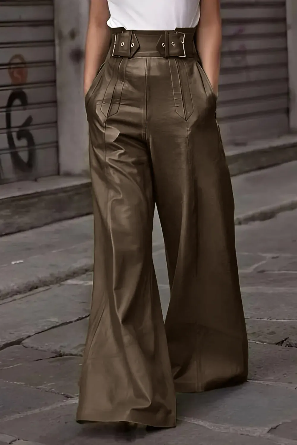High Waist Wide Flare Pants – Chic & Flattering Fit