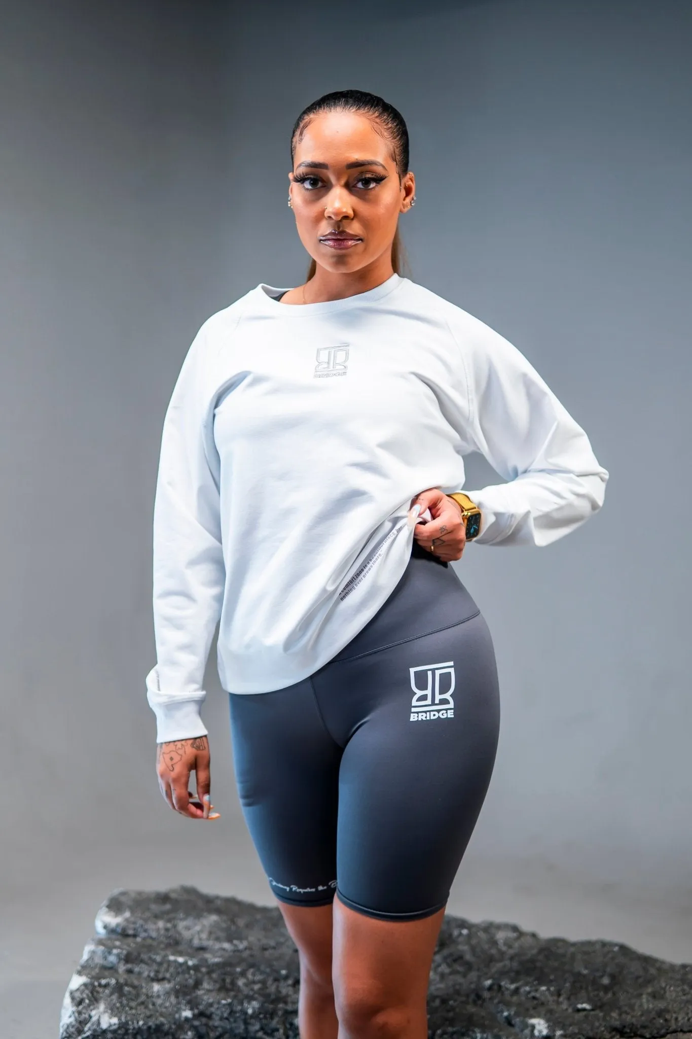 High Waisted Biker Shorts
