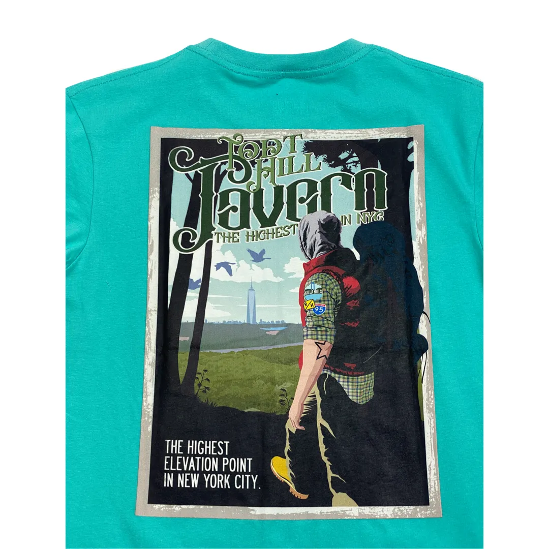 Highest In NYC T Shirt - Teal