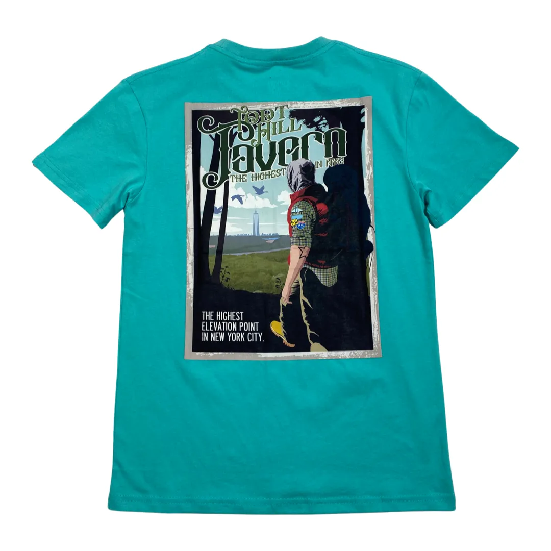 Highest In NYC T Shirt - Teal
