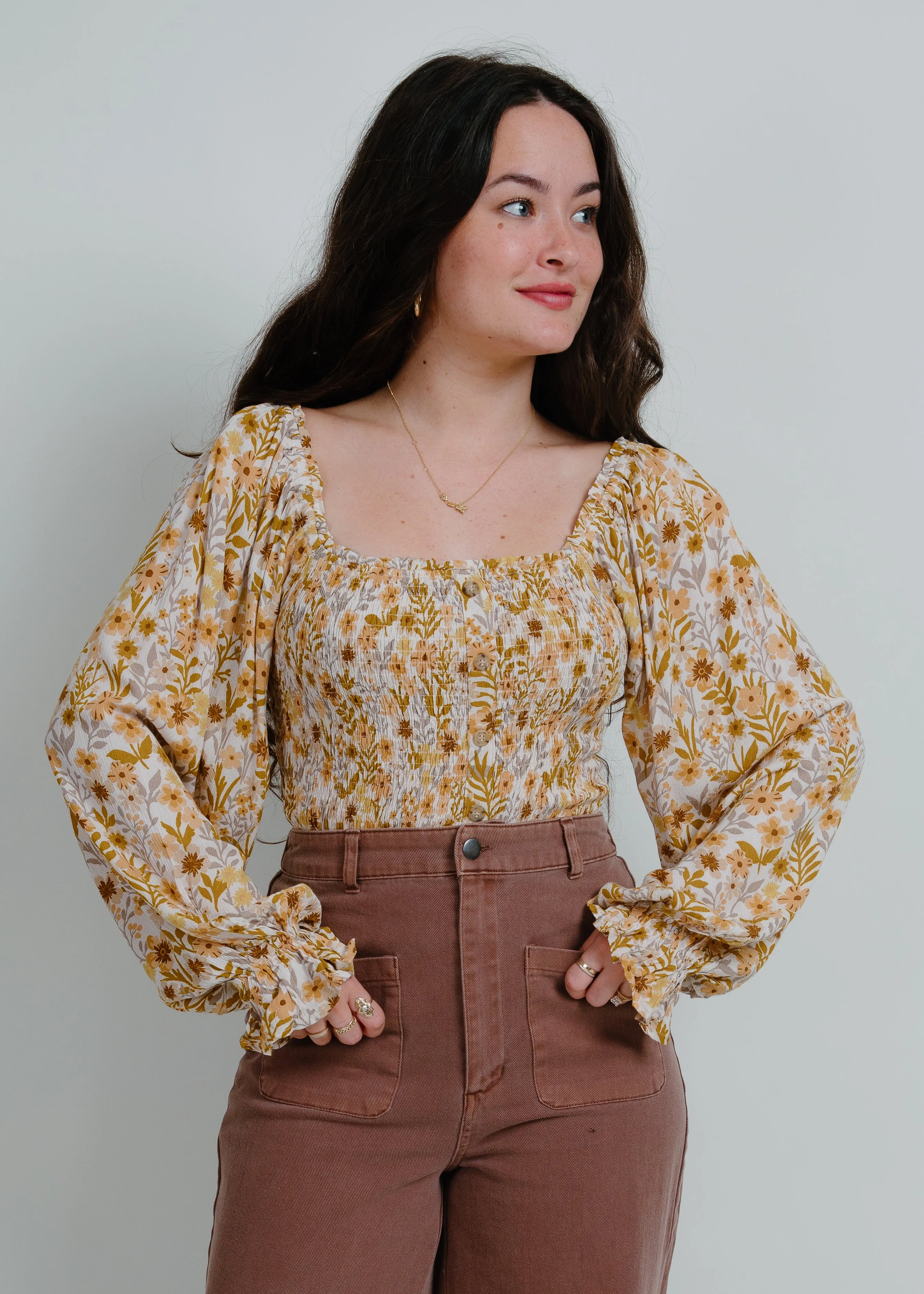 Hilton Wide-Leg Pants - Chestnut