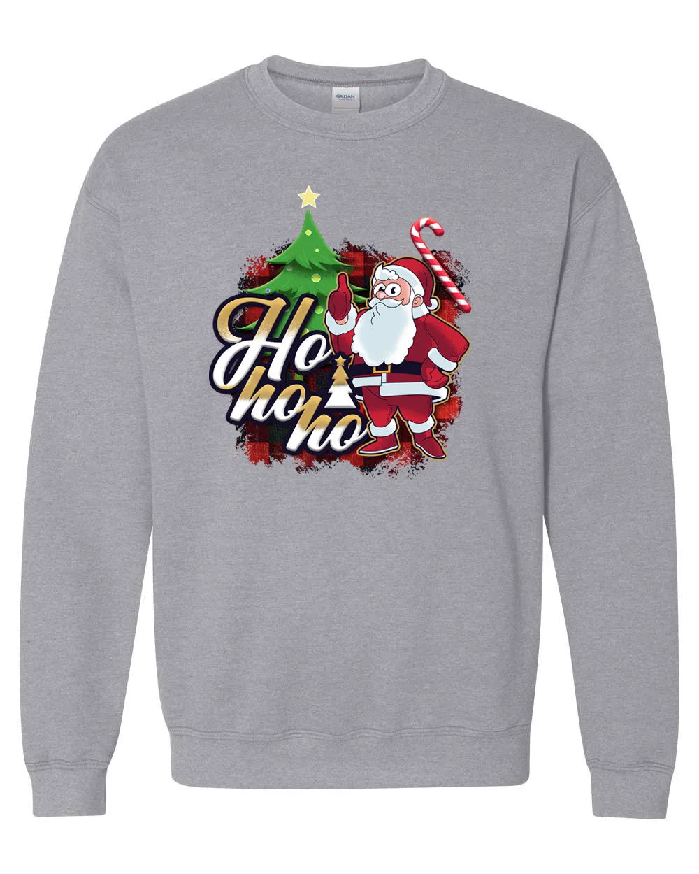 Hoho Christmas Santa Sweatshirt, Holiday Sweatshirt