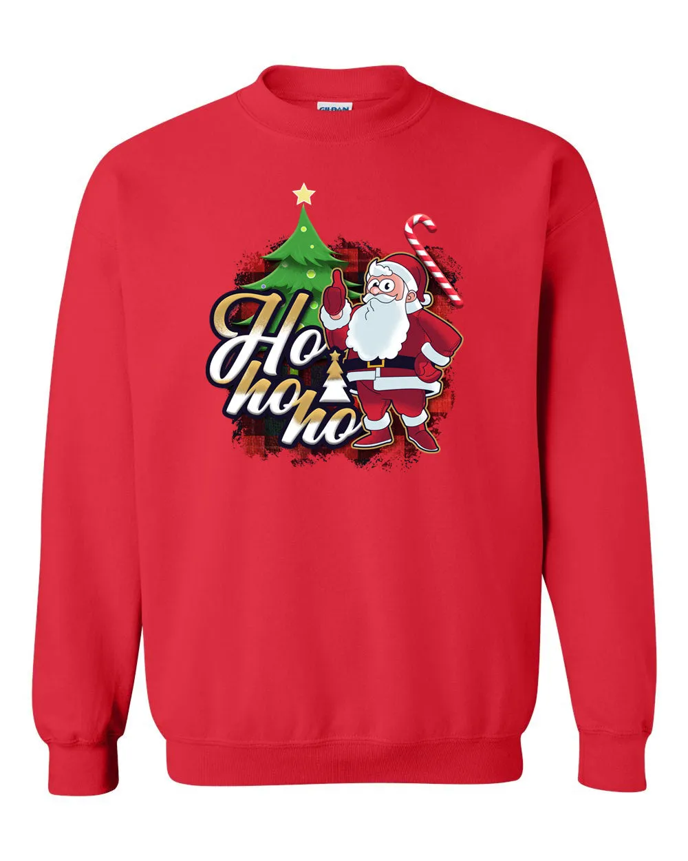 Hoho Christmas Santa Sweatshirt, Holiday Sweatshirt