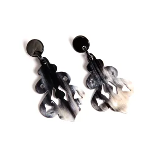 Horn Chandelier Earrings