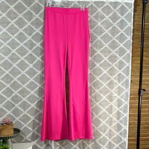 Hot Pink Flare Leg Leggings