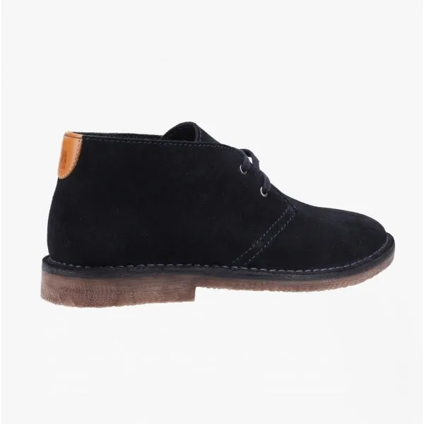 Hush Puppies SAMUEL Mens Chukka Boots Navy