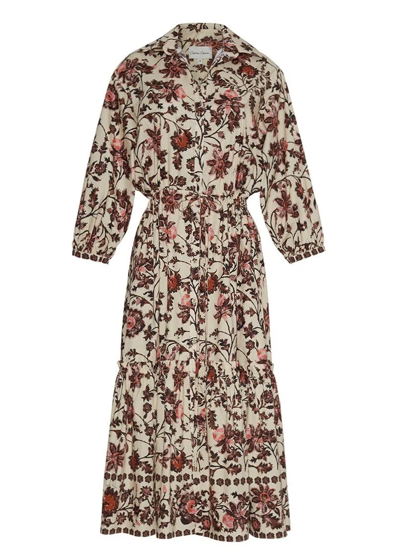 Hutton Dress (Turtledove Alexandria Floral)