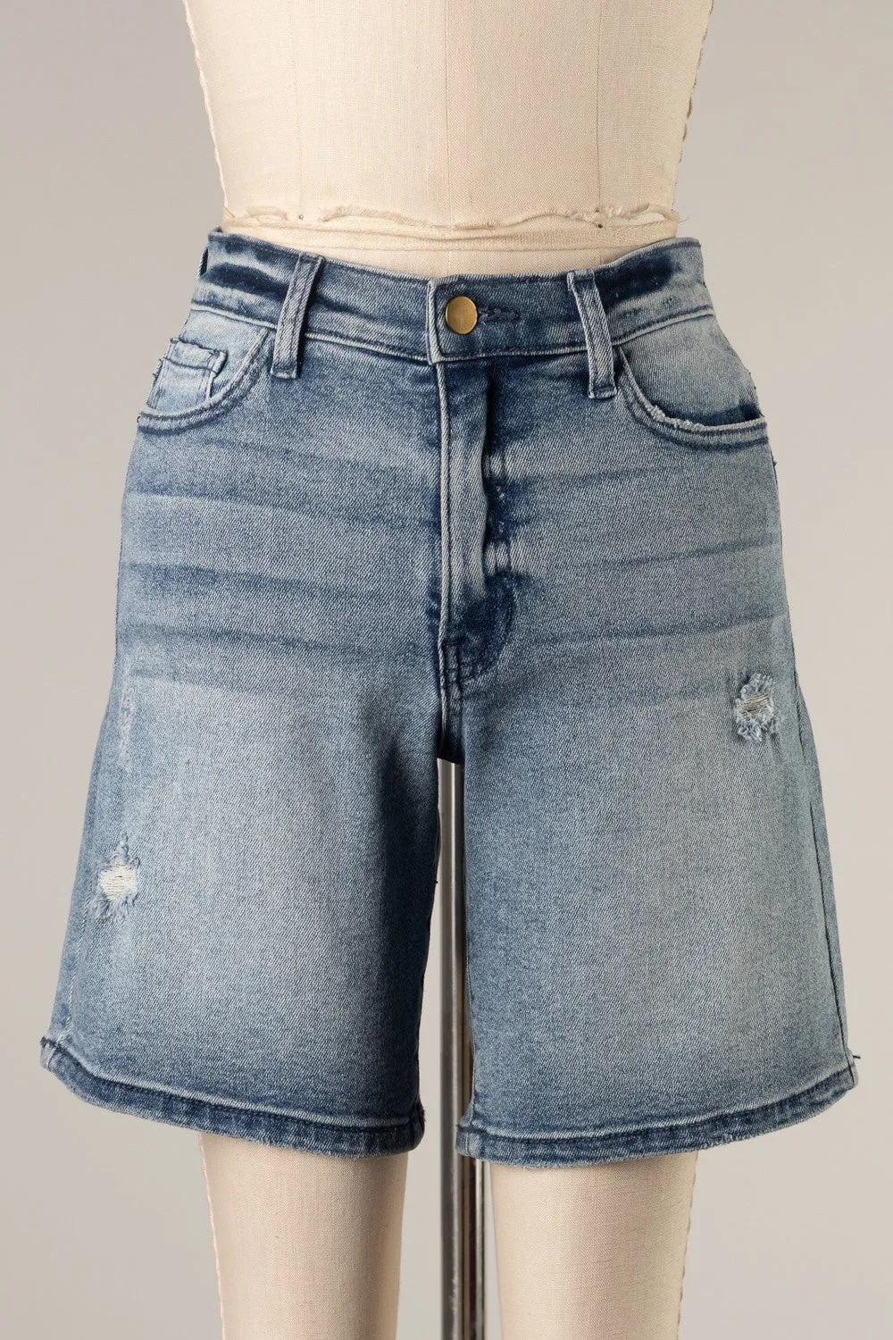 I-FSS10189-STK Washed Biker Shorts 6 PK UNIT PRICE: $8