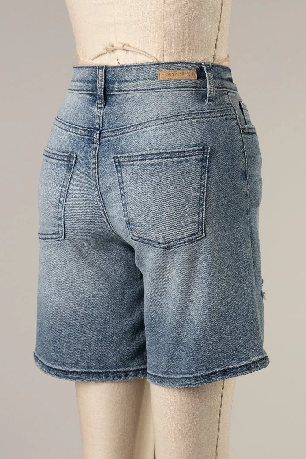I-FSS10189-STK Washed Biker Shorts 6 PK UNIT PRICE: $8