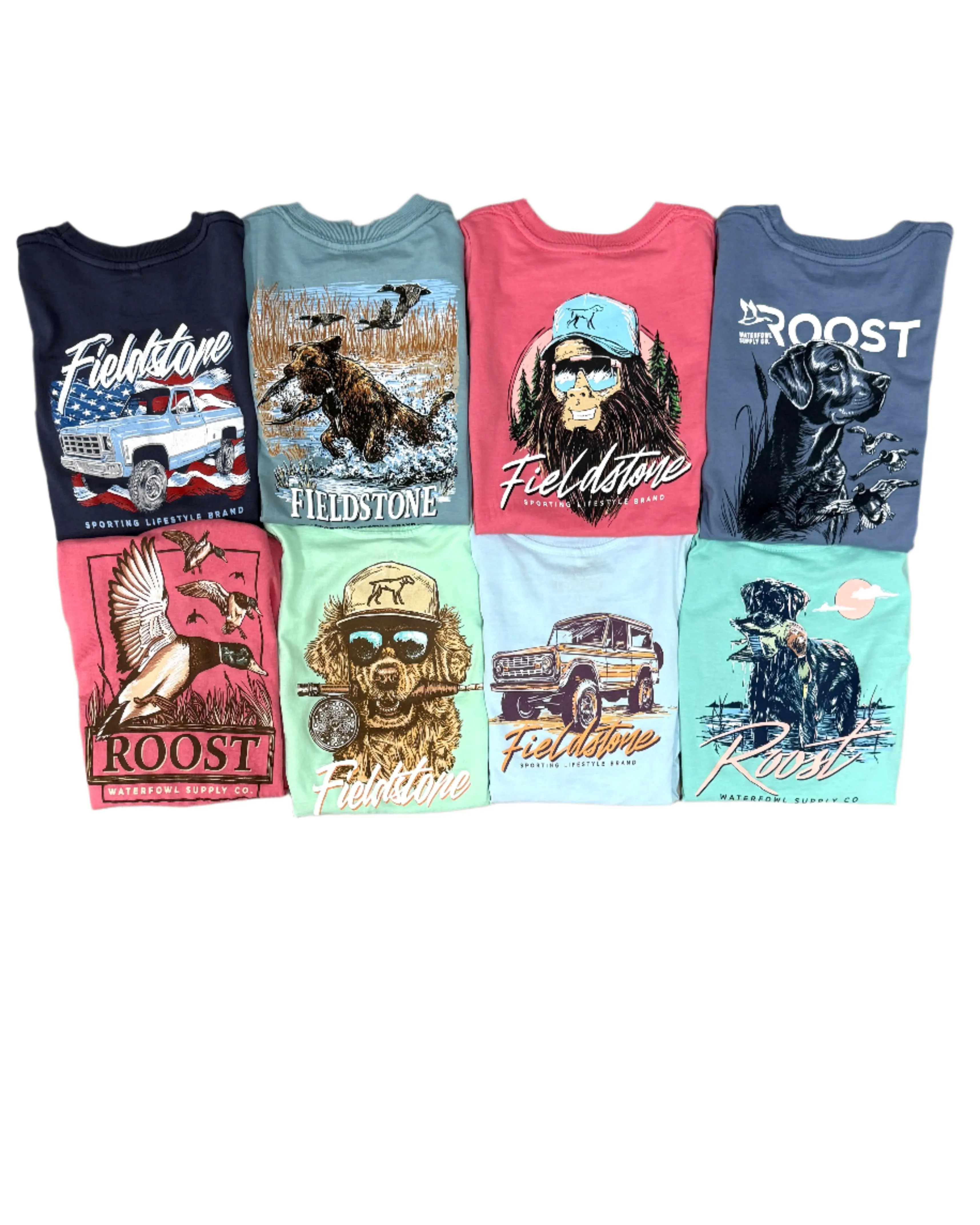 Ice Blue Retriever Splash S/S Shirt