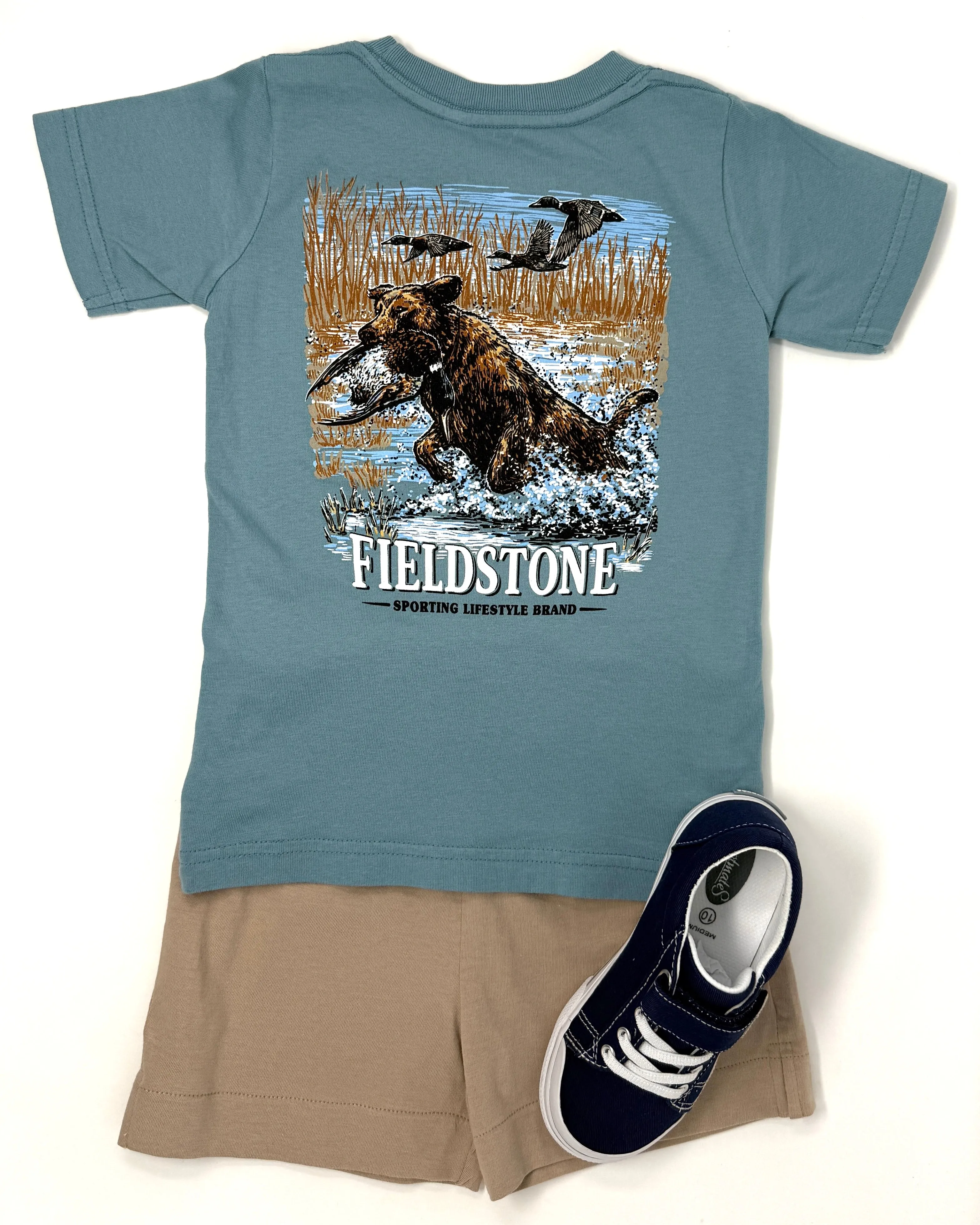 Ice Blue Retriever Splash S/S Shirt