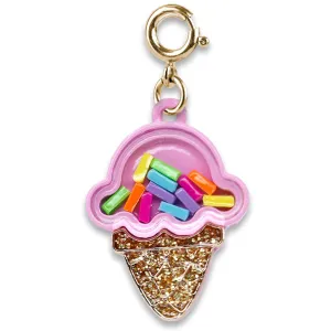 Ice Cream Cone Shaker Charm