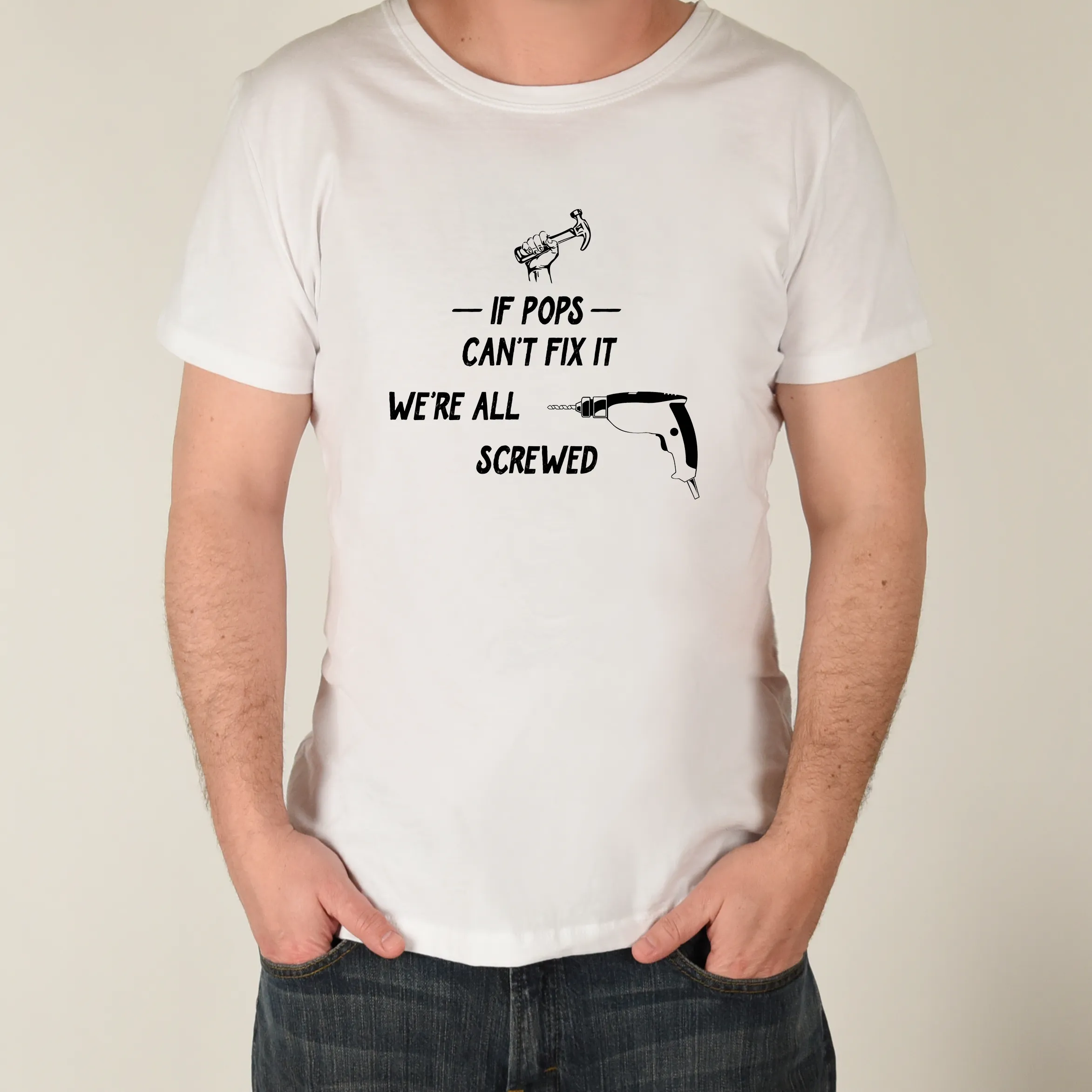 If Dad Can't Fix It Father's Day Tee