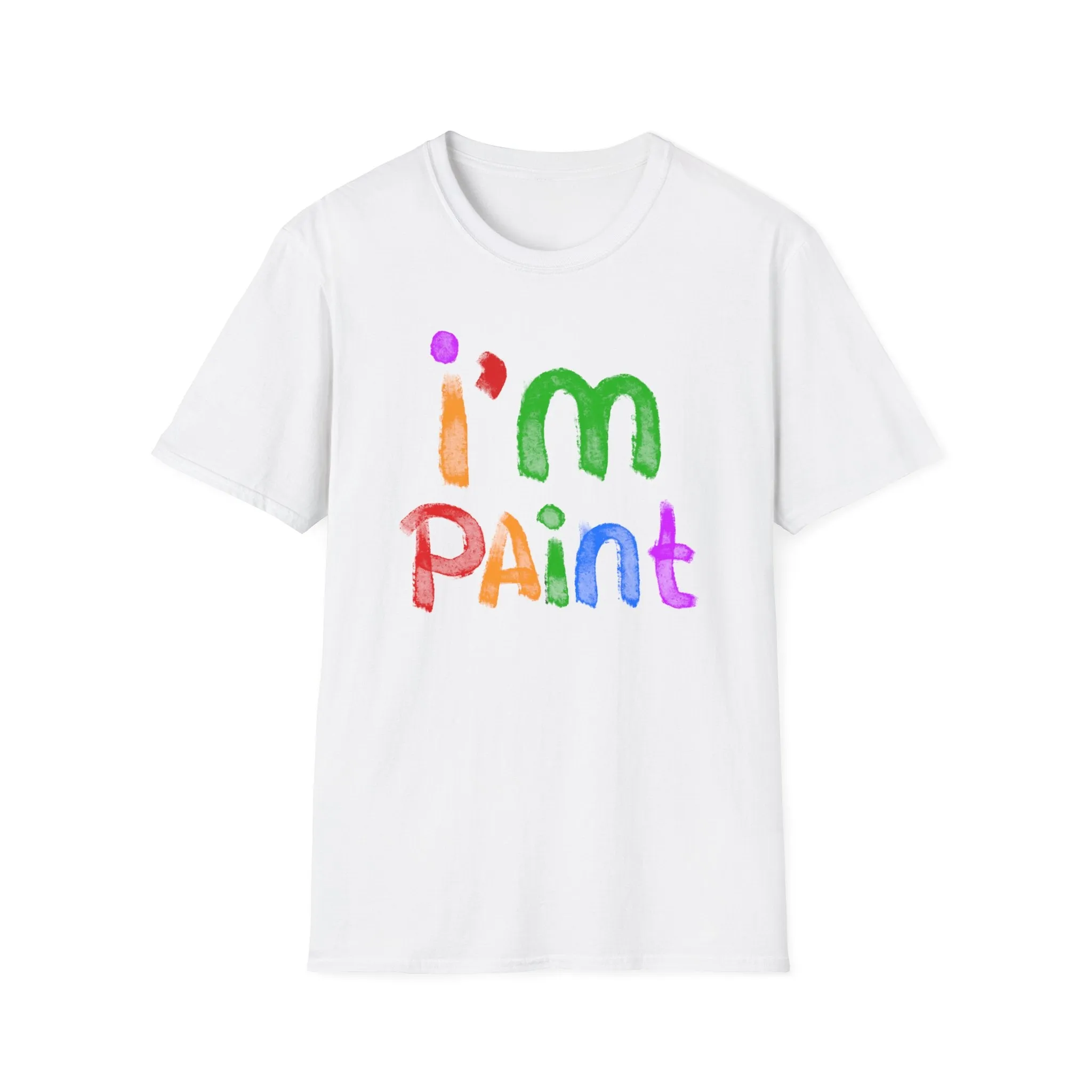 I'm Paint | Deluxe White Tee (Unisex)