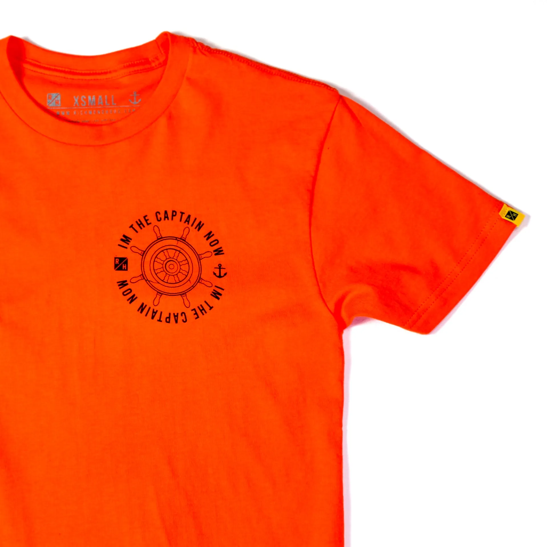 I’m The Captain Now T - Youth Orange