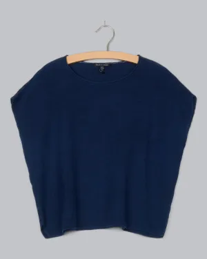 Indigo Overdyed Pullover