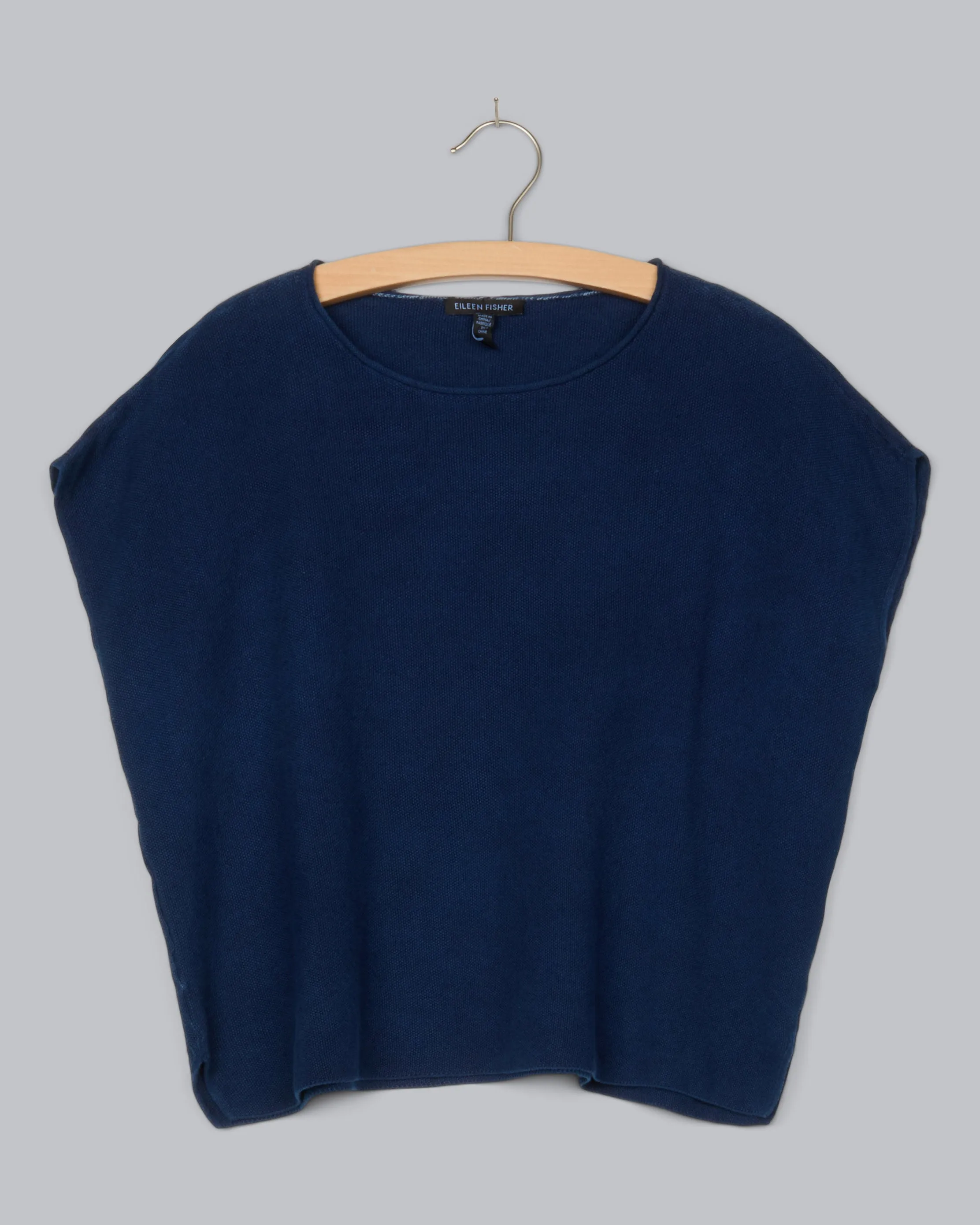 Indigo Overdyed Pullover