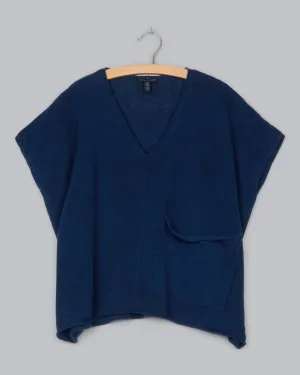 Indigo Overdyed Pullover