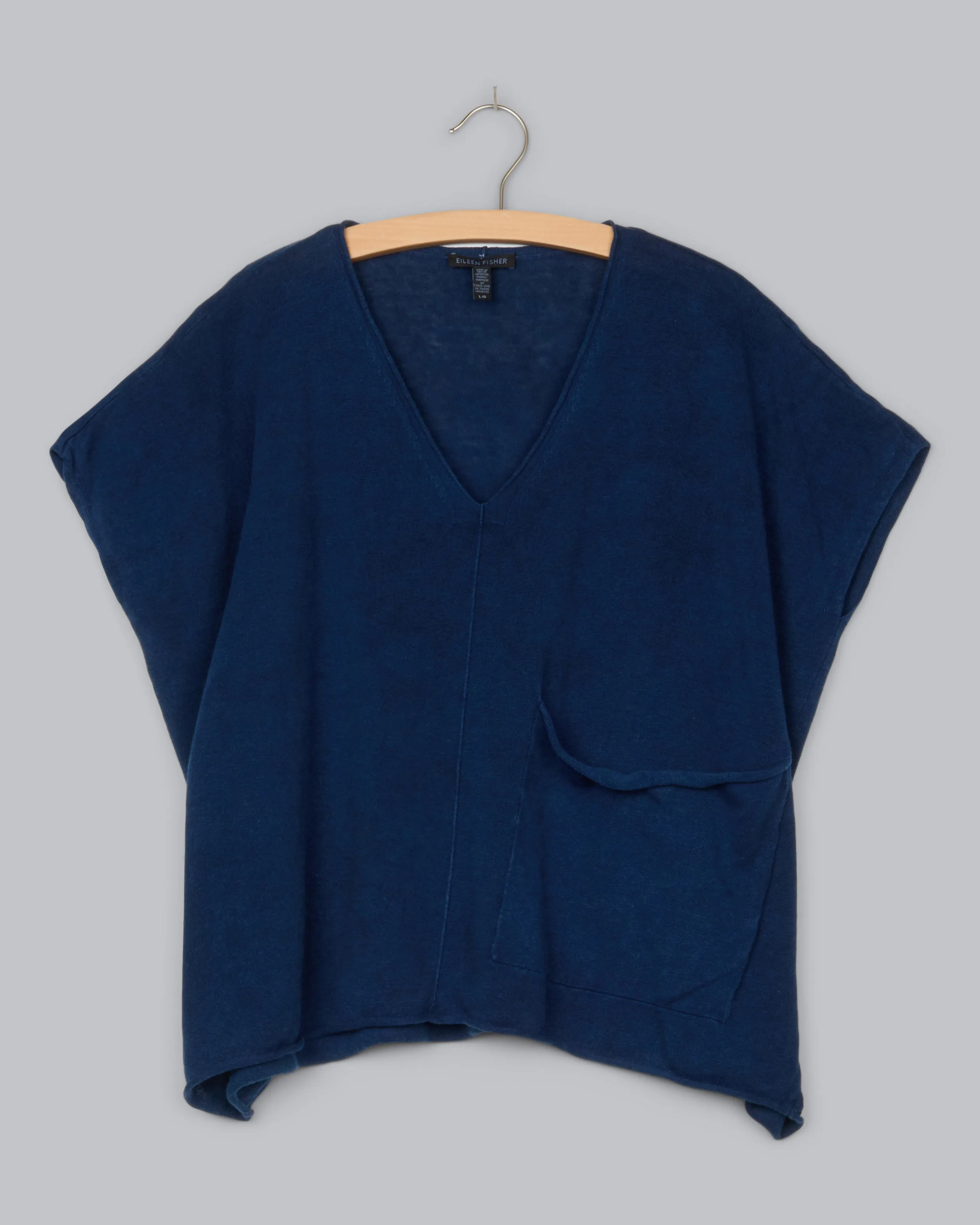 Indigo Overdyed Pullover