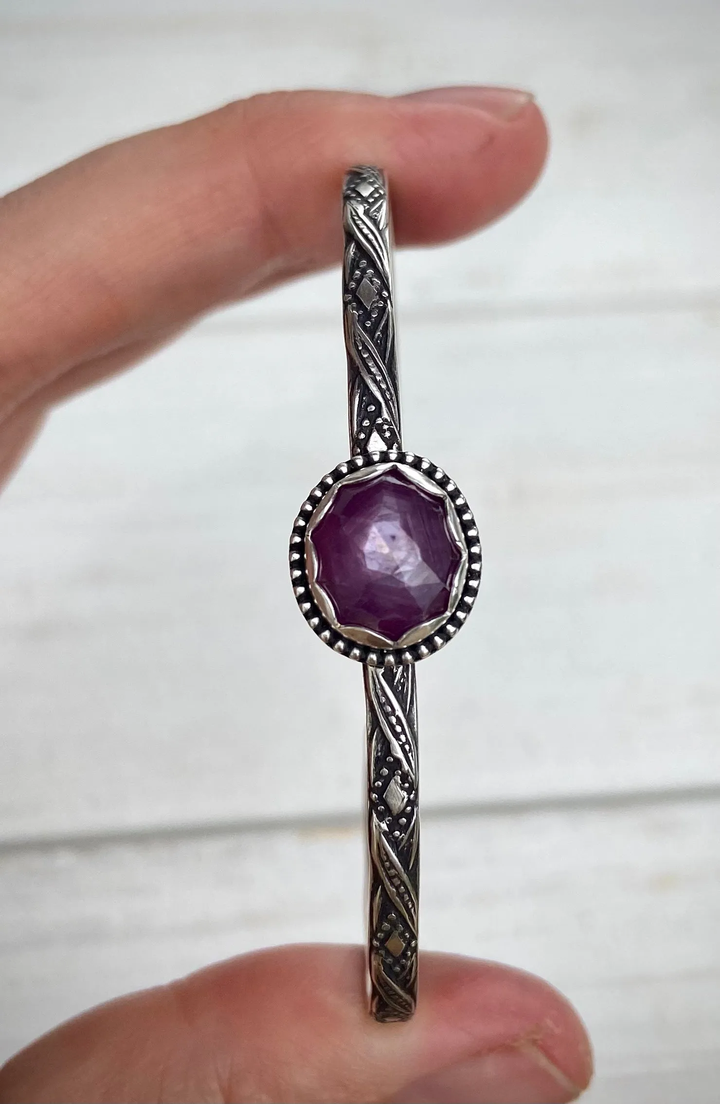 Iolite Stacker Cuff