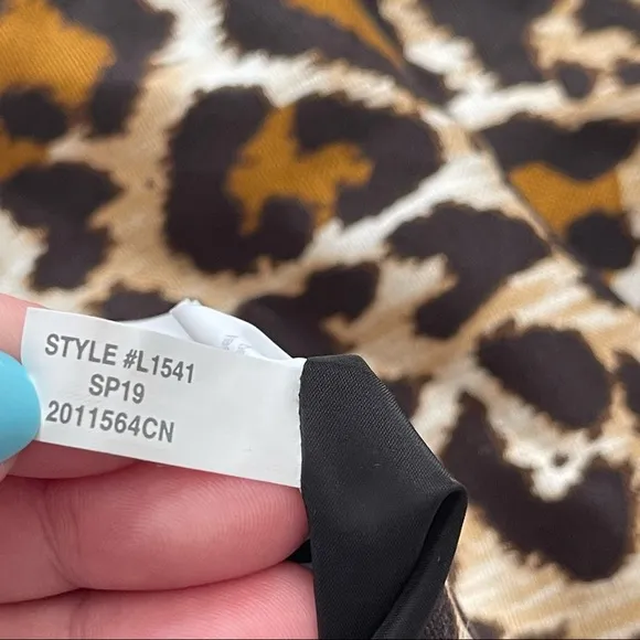 J. Crew NWT Linen Blend Leopard Print High Waisted Shorts Size 0
