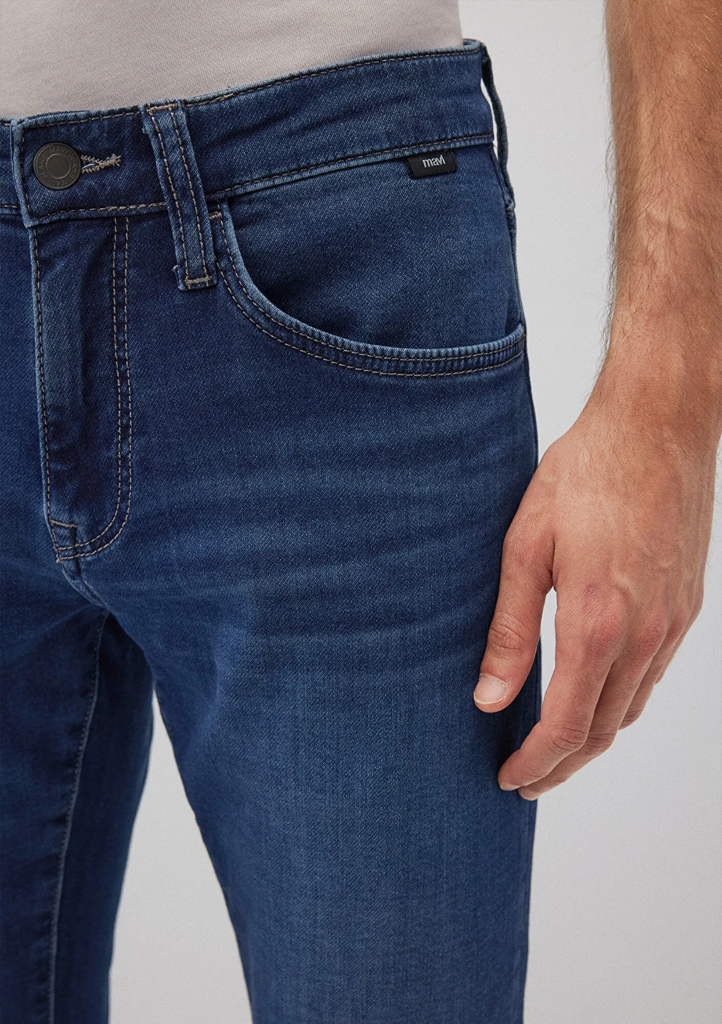 Jake Dark Sky Blue Sporty Jean Pants