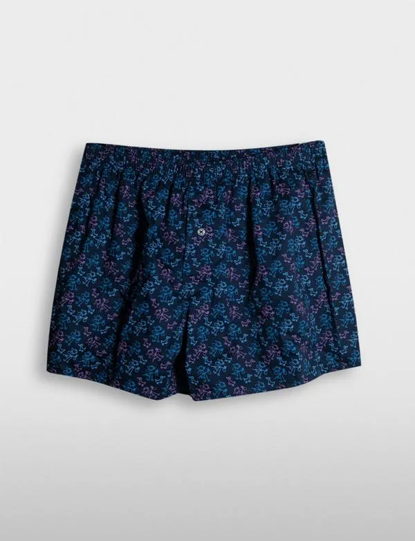 James Harper Michael Leunig Teapot Print Boxer Shorts