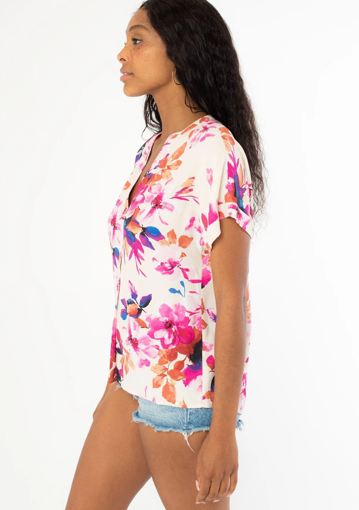 Jenelle Floral Top