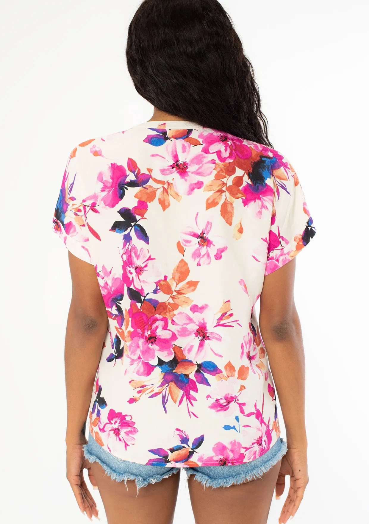 Jenelle Floral Top