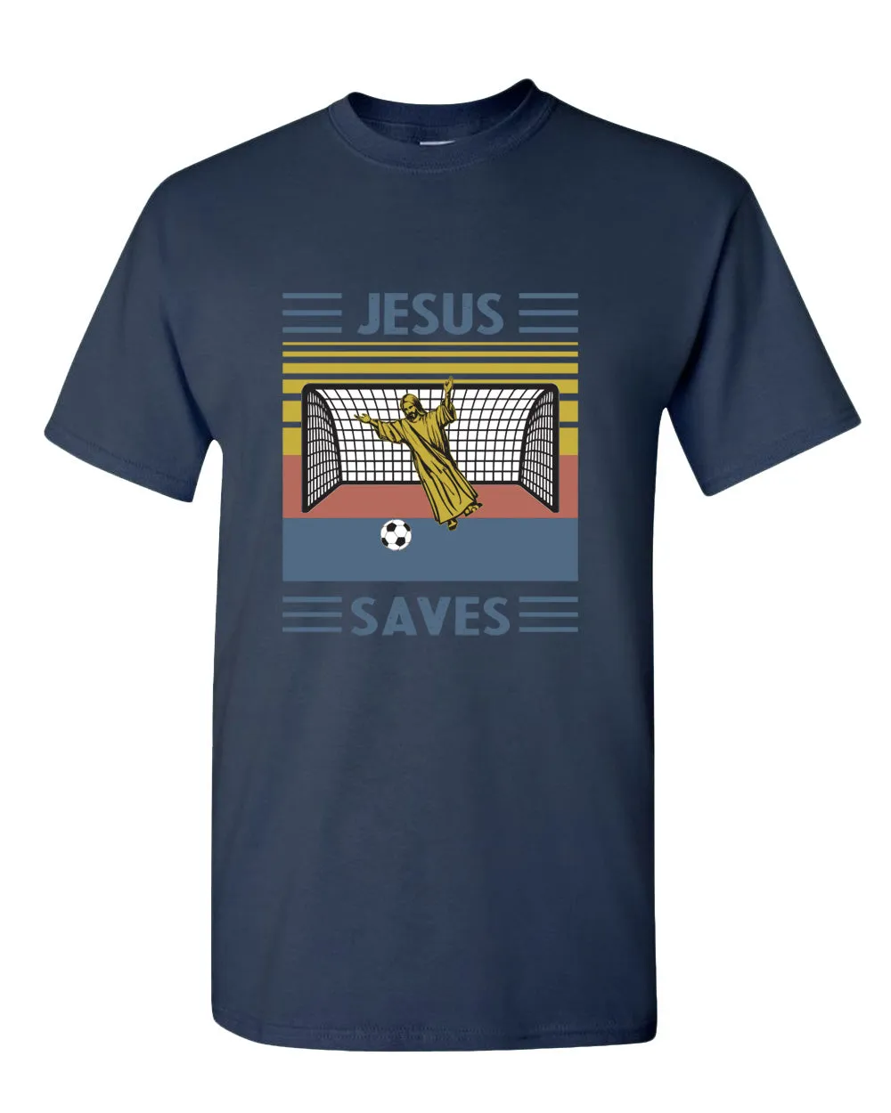 Jesus Saves T-shirt Jesus Goalee T-shirt