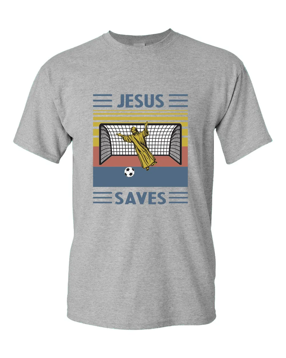 Jesus Saves T-shirt Jesus Goalee T-shirt