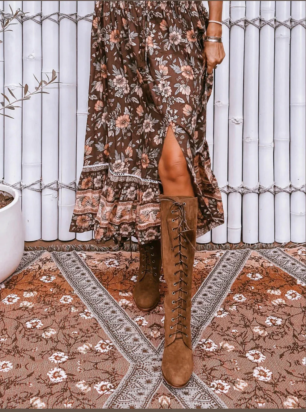 Joplin Boots Chocolate Suede