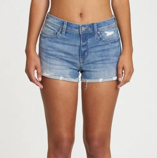 Kadence Mid Rise Cuff Shorts