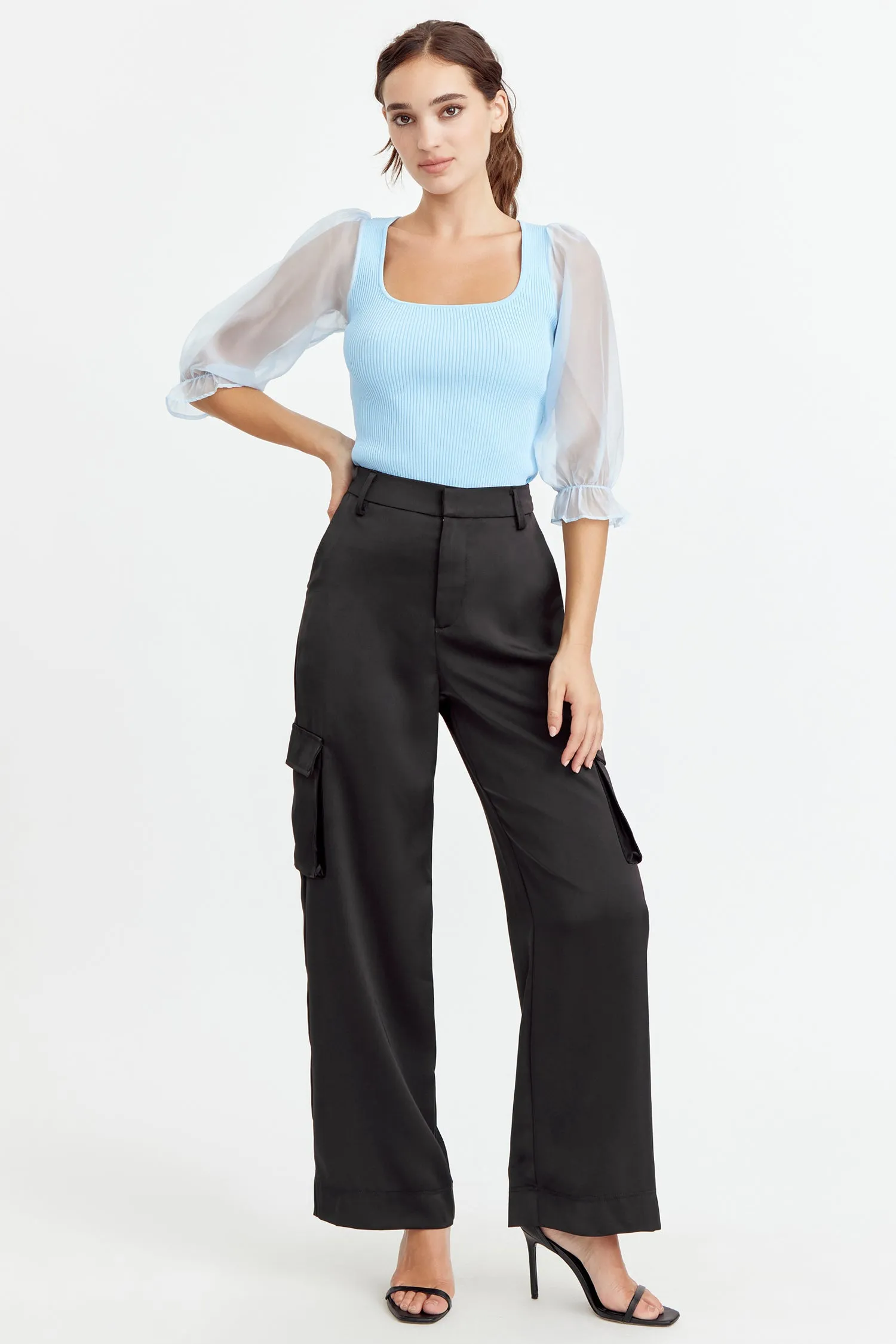 Karina Wide Leg Cargo Trouser