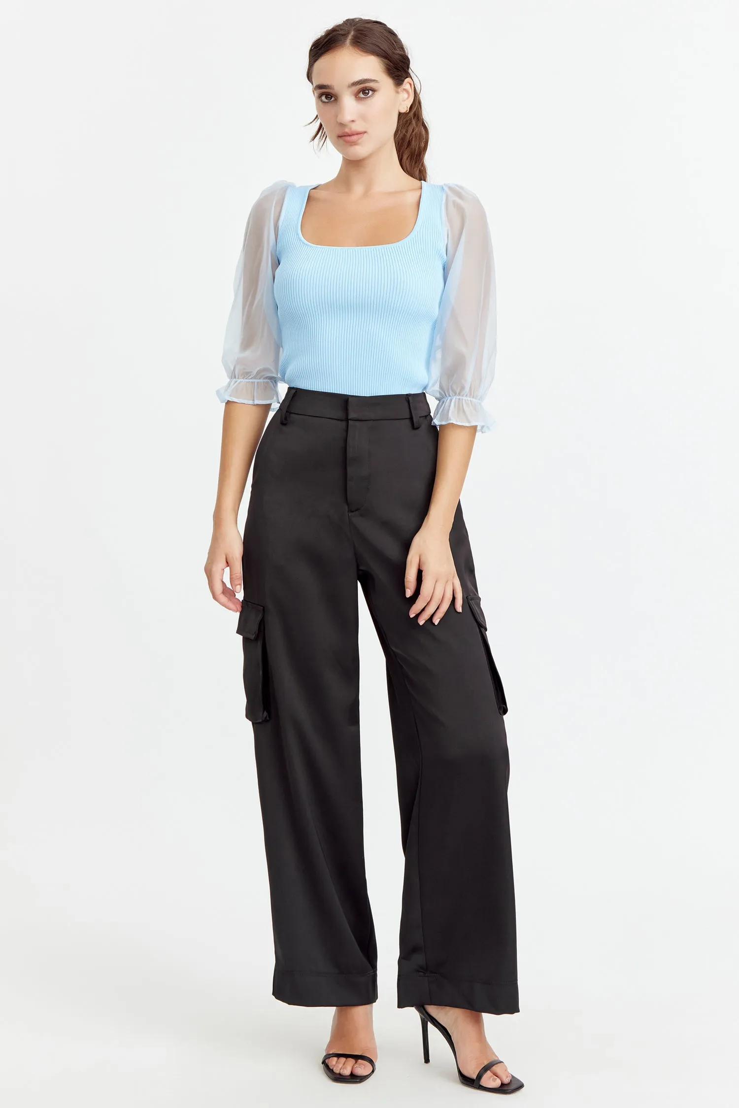Karina Wide Leg Cargo Trouser