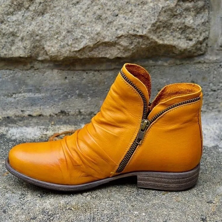 KENDRA | Ankle Boots With Zip
