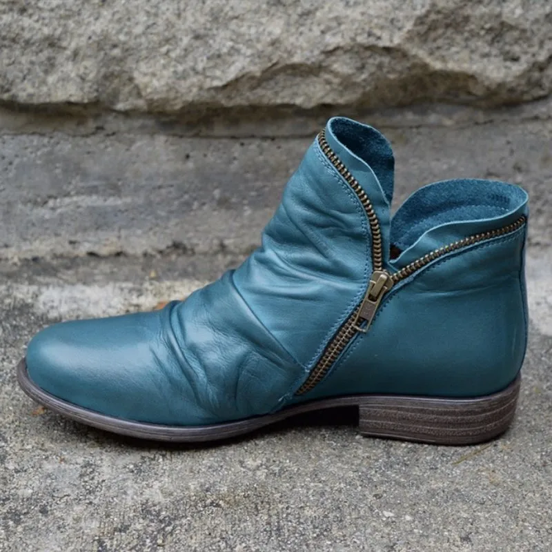 KENDRA | Ankle Boots With Zip