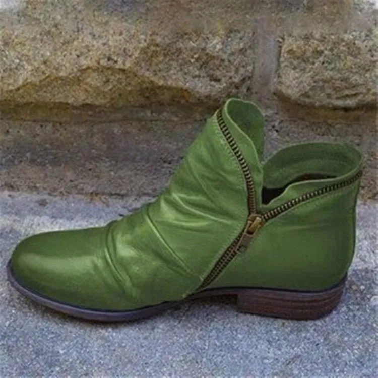 KENDRA | Ankle Boots With Zip