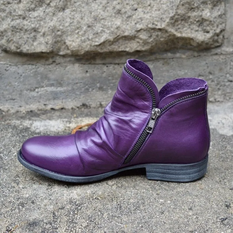 KENDRA | Ankle Boots With Zip