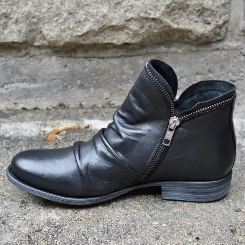 KENDRA | Ankle Boots With Zip