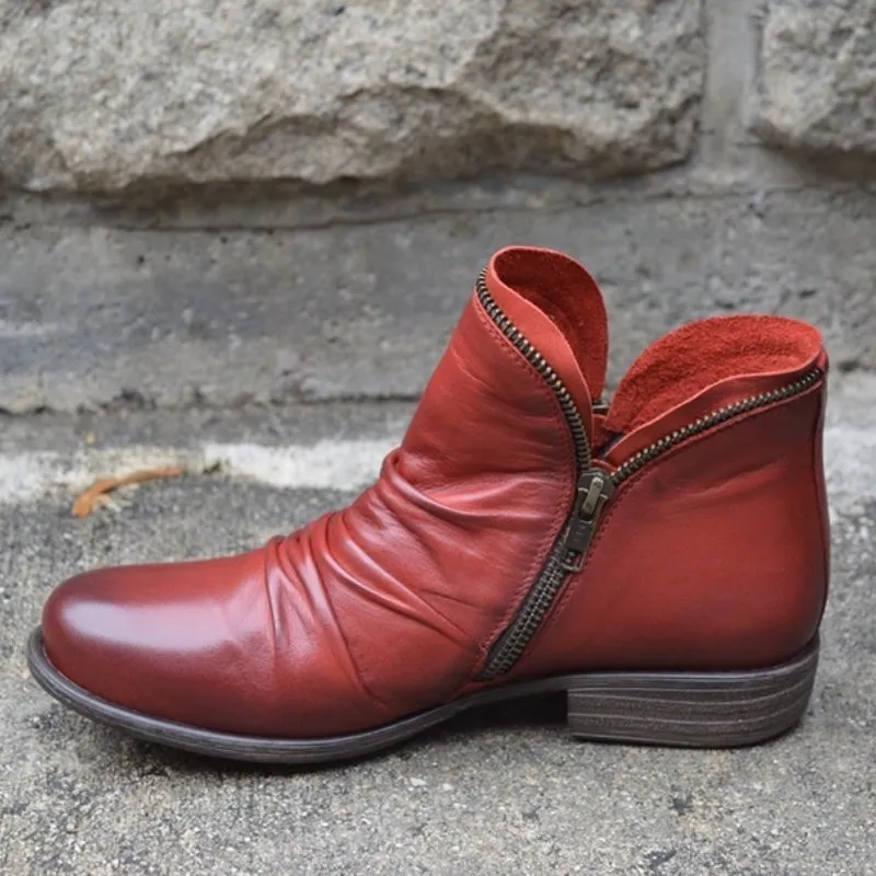 KENDRA | Ankle Boots With Zip