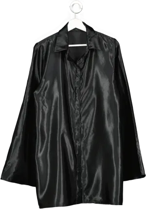 Kilentar Black Asa Shirt Dress UK S