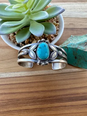 Kingman Single Stone Cuff
