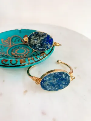 Lapis Lazuli Cuff