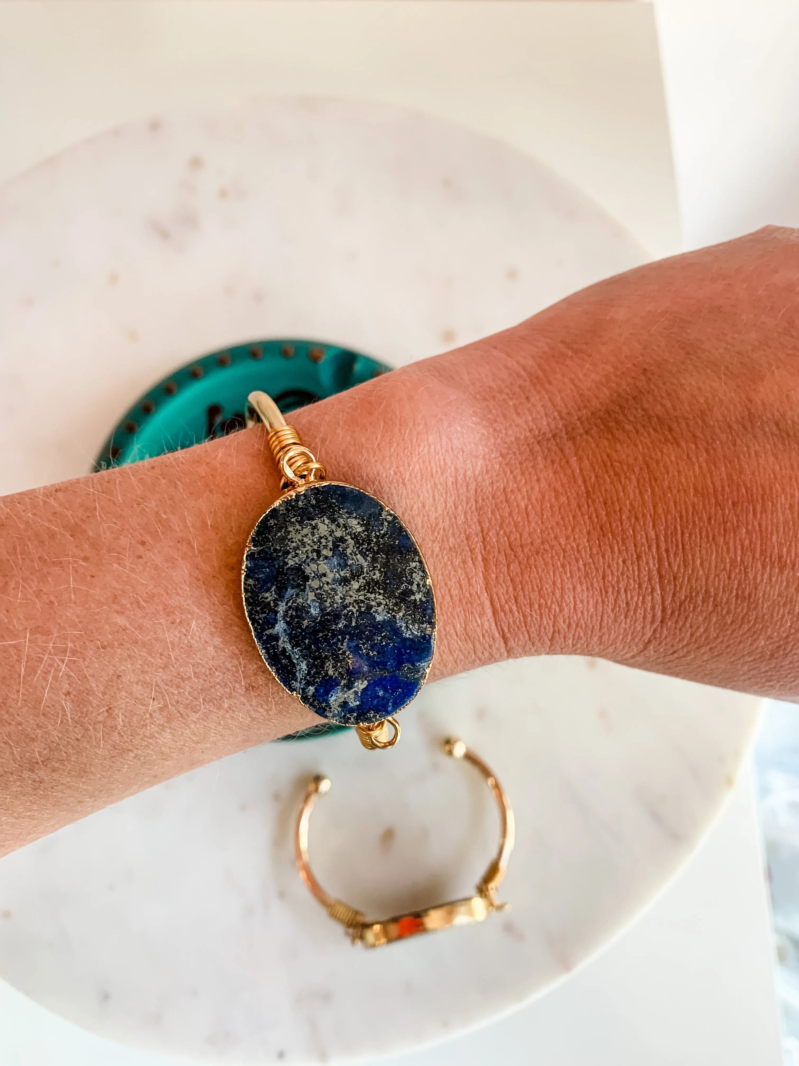 Lapis Lazuli Cuff