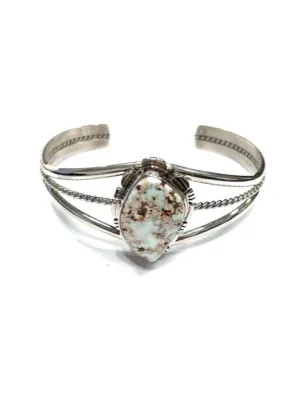 Larry Yazzie Dry Creek Turquoise Bracelet